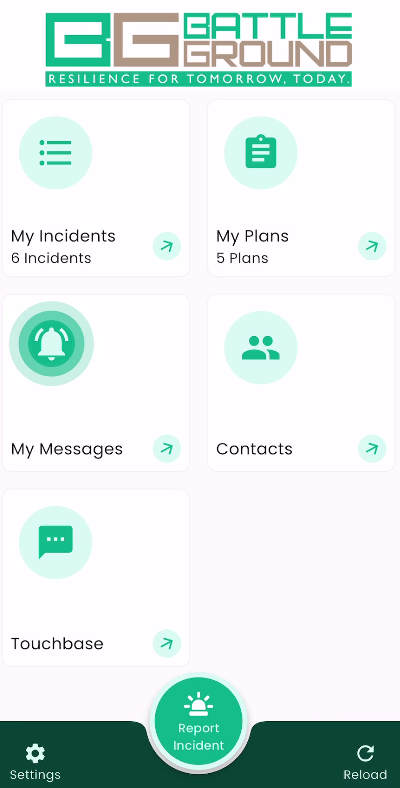 Plans on the mobile app